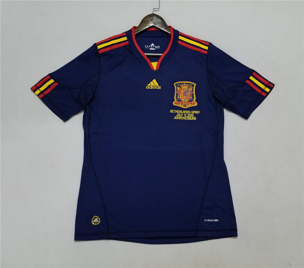 AAA Quality Spain 2010 World Cup Away Soccer Jersey